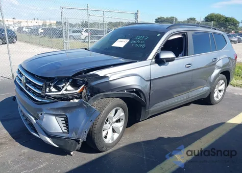 2021 Volkswagen Atlas 2.0T S from USA, damaged, VIN 1V2AP2CA8MC505948